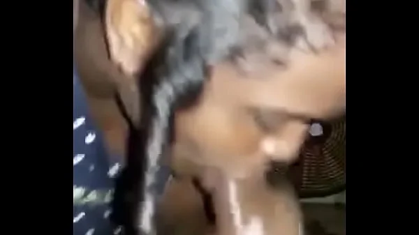 Curacao Ebony Thot Sucking Bbc