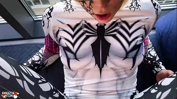 Anti-Venom Deep Sucking and Sensual Fucking - Cosplay