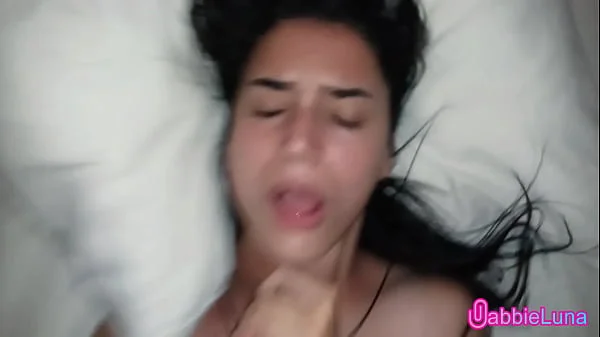 Branquinha Magrinha Gostosa Gemendo no Pau Grande do Namorado! (Gabbie Luna)