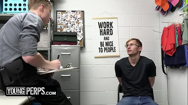 Young Perps - Security Orders Cute Thief To Bend Over The Desk And Get Ready For Deep Cavity Search