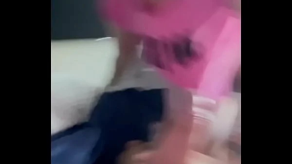 Waking him up with a blowjob