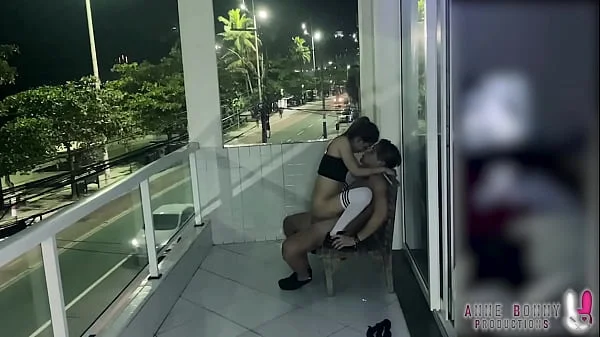 BUSTED! Public Sex on Balcony Caught by Police